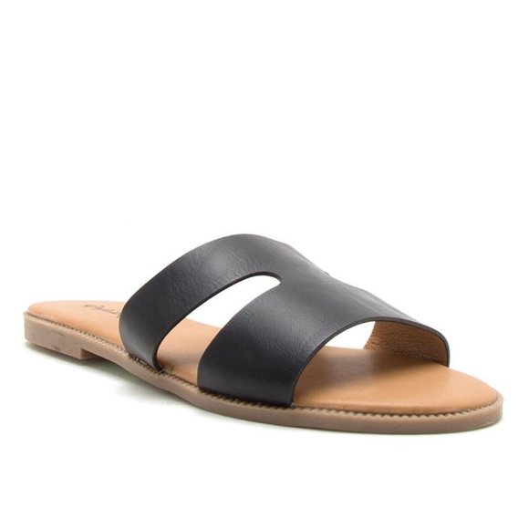 Designer Cut Out Sandals - Picture 2 of 5